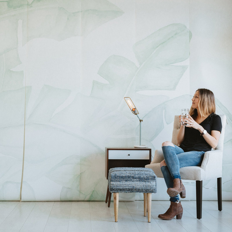 Floral Wallpaper, Pre-Pasted