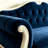 American-style light luxury fabric sofa.