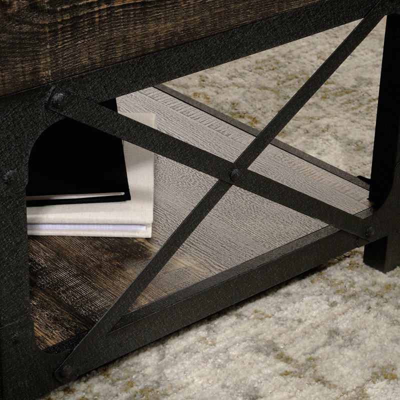 Table basse à plateau relevable