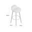 Jaelynn Counter Stool with Metal Frame-22952993