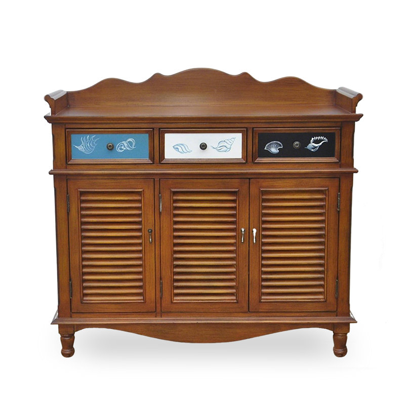Banc de rangement pour chaussures en bois brun