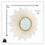 Miroir d'appoint Ohan Burst