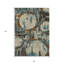 Tapis extérieur lavable beige et brun à motif géométrique 3 pi x 5 pi