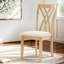 Chaise de salle à manger en bois