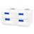 Homz Multipurpose Stackable Storage Bin with Latching Lids, Clear-112124644