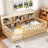 Wooden Floor Bed with A Fence-Style Guardrail,Featuring a Side Storage Decorative Function-1482862083-1482862082
