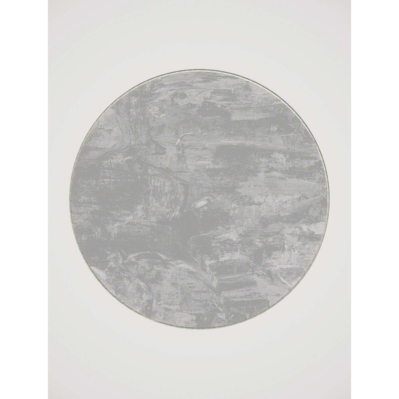 Hashley Washable Indoor Rug, Round 8'