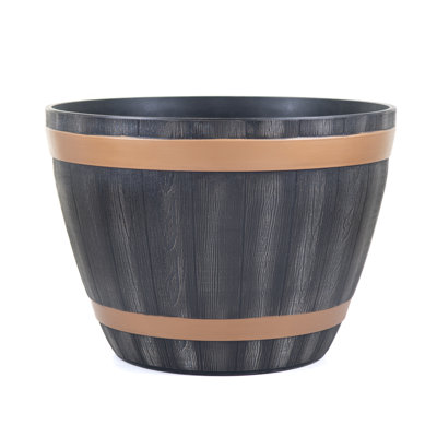Peringer Handmade Barrel Planter