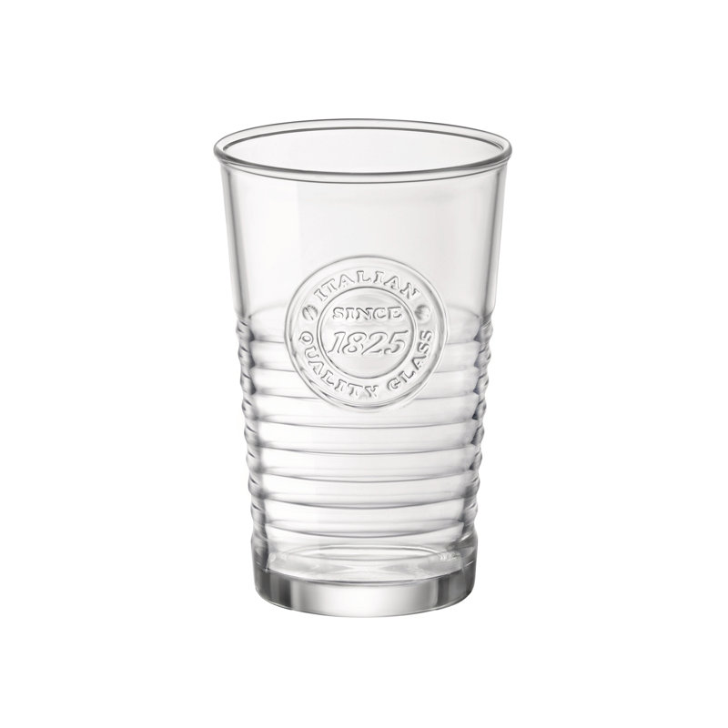 Officina1825 Cooler Drinking Glasses, 11 oz