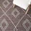 Tapis brun / ivoire Holtby Southwestern-1223478217