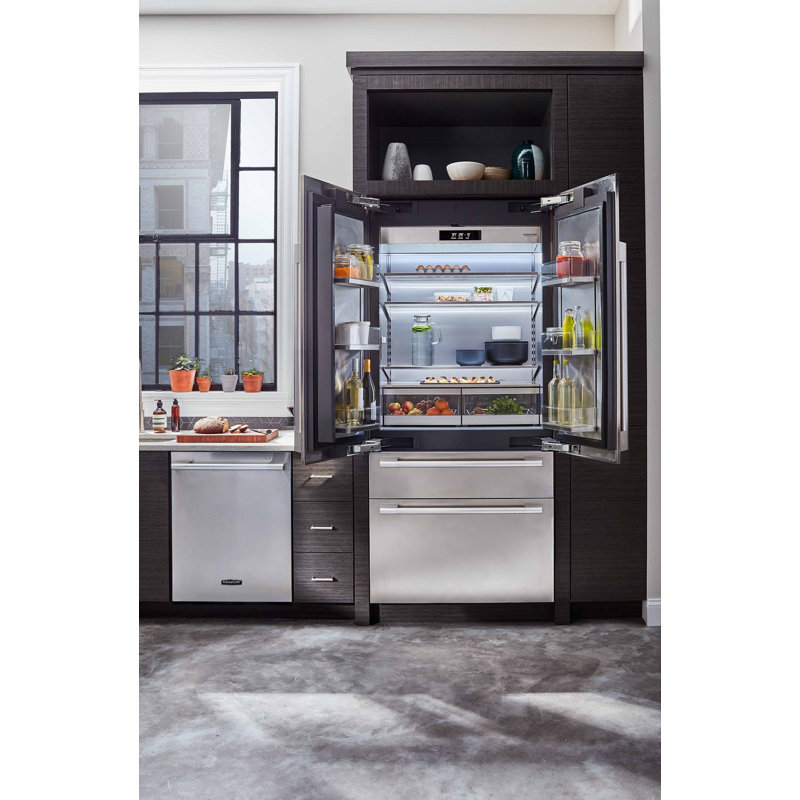 36" Integrated French Door Refrigerator
