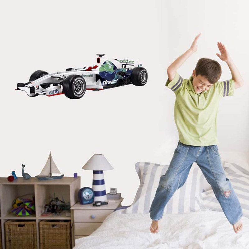Sports Non-Wall Damaging Wall Decal, 7" H x 24" W