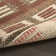 Marilo Rust Modern Indoor Rug