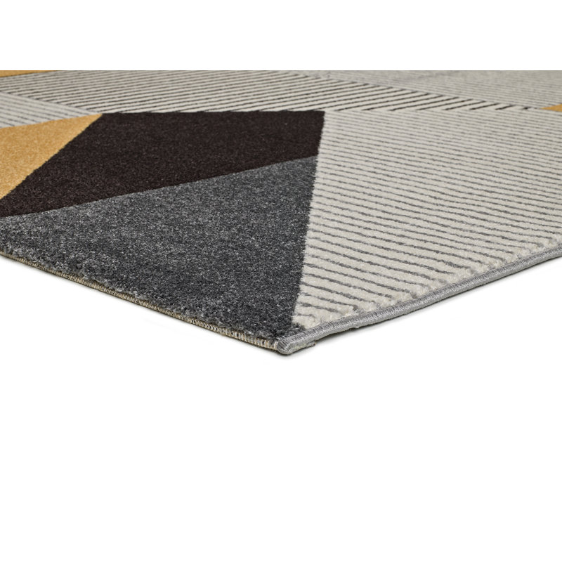 Macabe Geometric Area Rug, Rectangle 140cm x 200cm