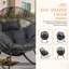 Fauteuil à bascule berçant avec coussin-628121320-628121322