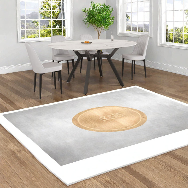 Ensembles de tables de salle à manger extensibles modernes avec panneau de fibres à densité moyenne et métal, idéal pour la cuisine et la maison