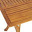 Table de salle à manger d'extérieur rectangulaire en bois massif de 59 pouces-33763711