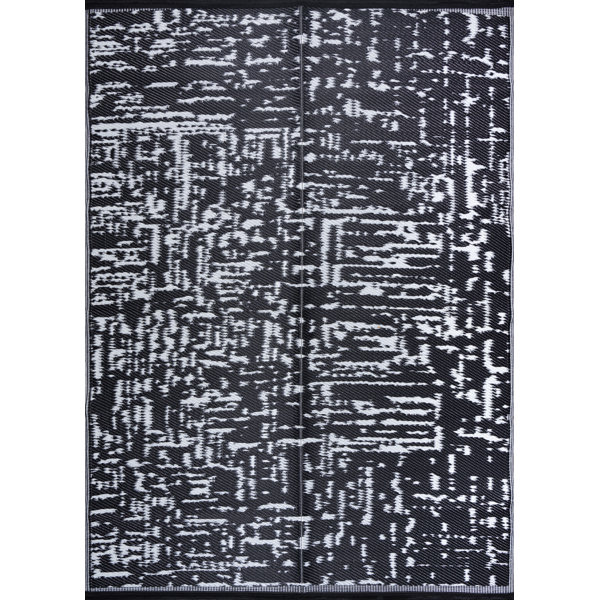 17 Stories Abstract Indoor / Outdoor Rug & Reviews | Wayfair