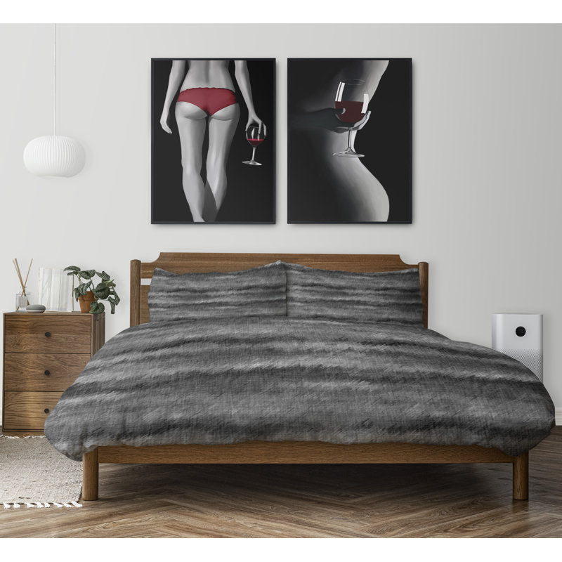 Twill Comforter, King Comforter + 2 King Pillowcases