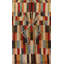 Tapis marocain multicolore en laine fait à la main 12 x 17