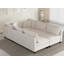 Canapé modulaire, canapé-lit modulaire 86 po x 60 po, canapé-lit convertible 6 places en chenille, design minimaliste-2074799837