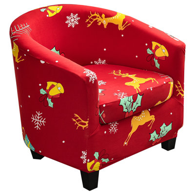 Housse pour fauteuil à coussins carrés/rectangulaires