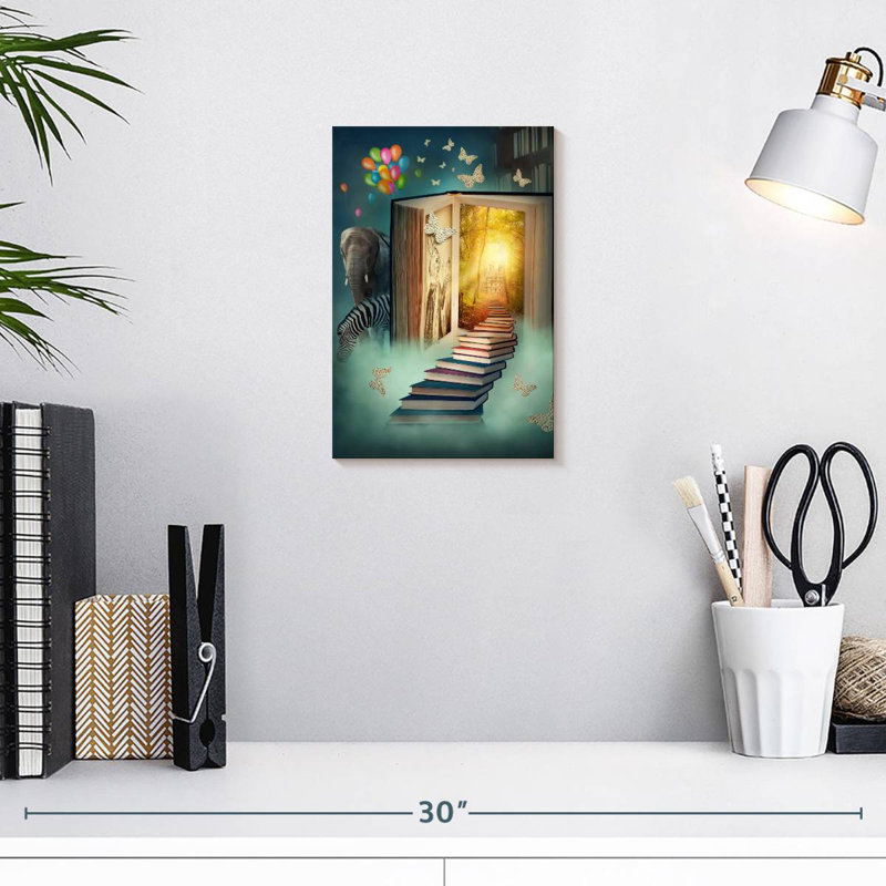 Kelan Stairway To Fantasy, 12" H x 8" W