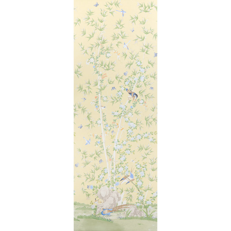 Schumacher x Miles Redd Brighton Pavilion Panel, Yellow