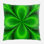 Abstract Geometric Microsuede Reversible Throw Pillow