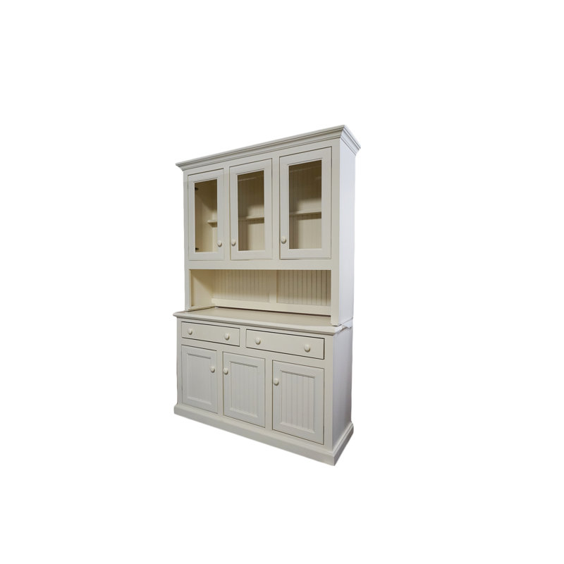 Manzelli Sideboard with Bar Hutch, Soft White