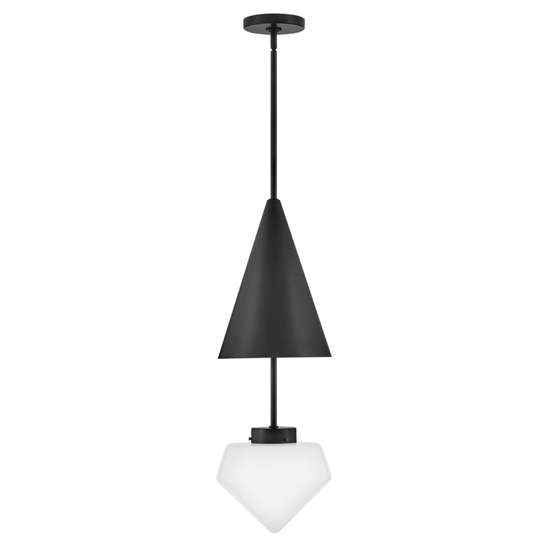 Gilroy 1 - Light Unique / Statement Pendant, Black