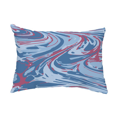  Housse et insert de coussin rectangulaire d'extérieur Marble Blend