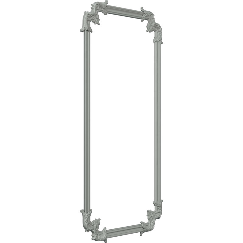 Ensemble de moulures Oxford, L 31 po x H 62 po, Simple