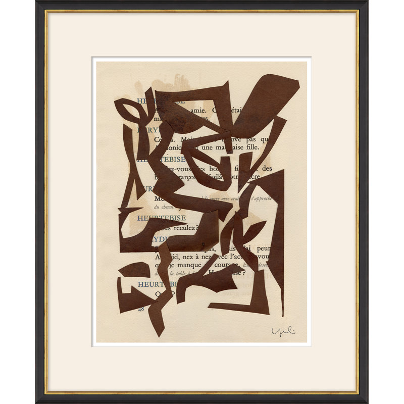 "Katagami II" par Carrier and Company Art - impression encadrée sur papier