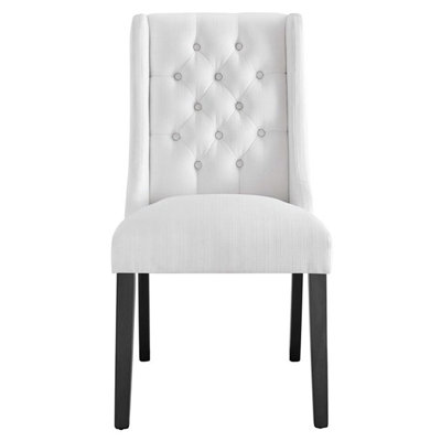 Modway Baronet Button Tufted Fabric Dining Chair