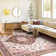 Fillender Machine Washable Rug Vintage Washable Area Rugs With Non Slip Home Decor Office Boho Rug
