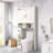 Freestanding Over The Toilet Storage,6-Tier Bathroom Storage Cabinet With Adjustable Shelves,Barn Doors-1872045475