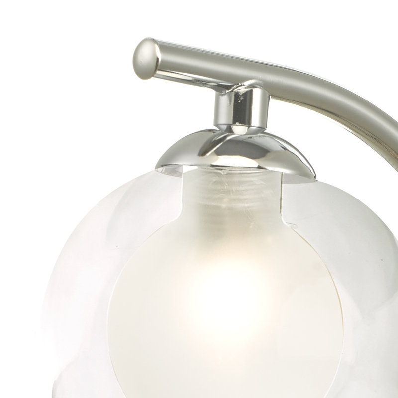 Pipkins Armed Sconce, Polished Chrome