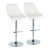 White Seat/Chrome Frame