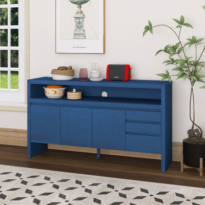 60" 3-Door Sideboard With 3 Drawers