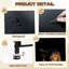 Commode pour chambre à coucher avec 4 tiroirs de rangement Whisky Glass Ice Cubes Splashing Amber Liquor