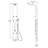 63'' Shower Panel with Fixed Shower Head