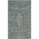 Samaniego Hand Tufted Viscose/Wool Oriental Rug in Blue/Dark Gray