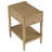 One Drawer Rectangle Drink Table-115708398