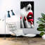 Impression sur toile «Red Lips»-832149415