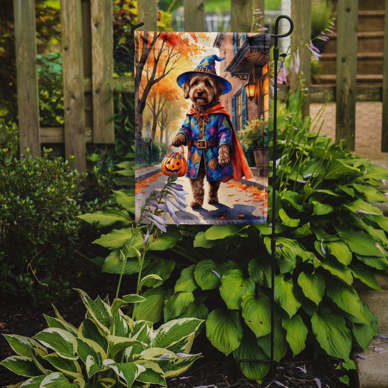 Drapeau du jardin Mastiff, Chocolat Labradoodle