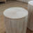 Set Of 3, Rounded Wood Coffee Tables, End Tables, Plant Stands-650382621
