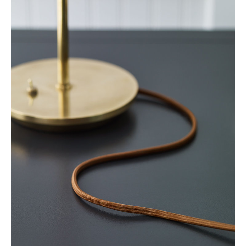 AERIN Clemente Table Lamp, Brass/Black