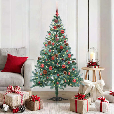 4.92' H Lighted Artificial Christmas Tree