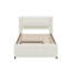 Lit plateforme double avec lit gigogne et lit gigogne double